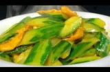 黄瓜视频教学：教你如何制作美味黄瓜沙拉与小菜